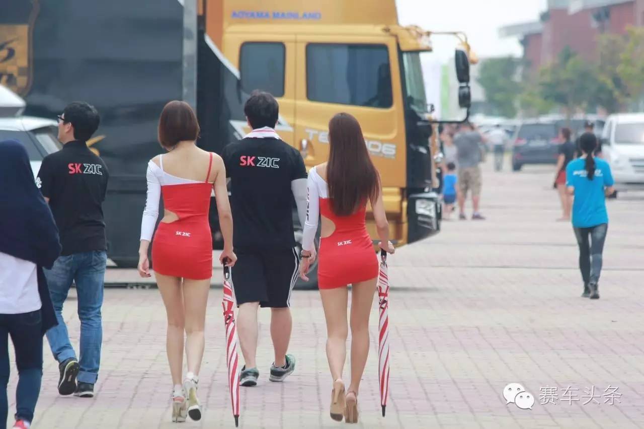 还有美女车手 CTCC韩国站极速视觉秀