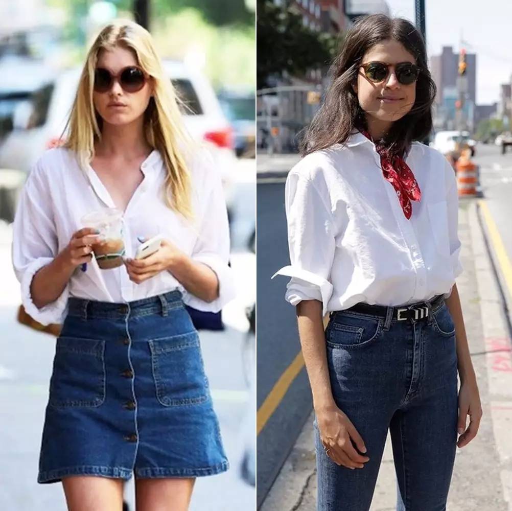 黎贝卡:满街都是白衬衫白t恤,怎么才能穿得独领风骚