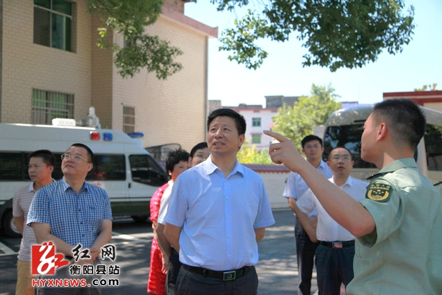 衡阳县开展八一建军节慰问活动