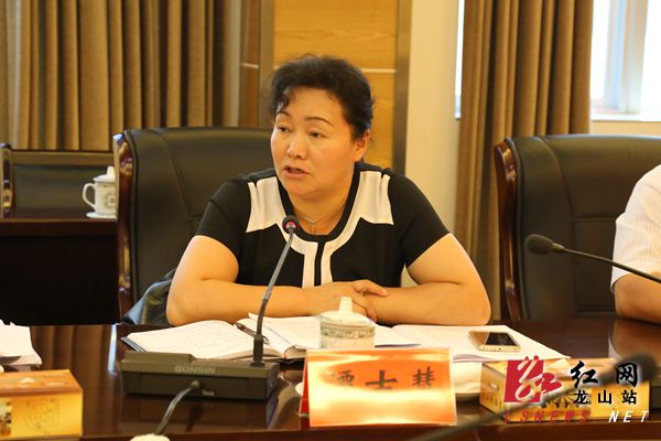 湖南省湘西州委常委,州委宣传部部长,龙山县委书记周云讲话