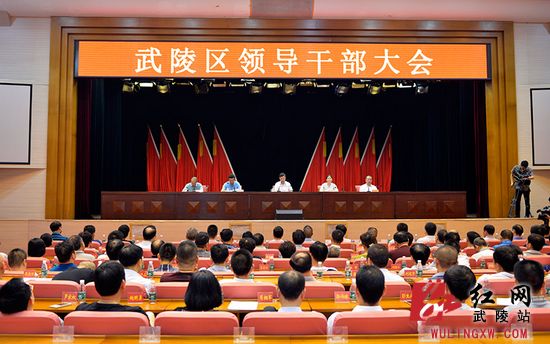 常德市武陵区召开领导干部大会 莫汉桃任武陵区委书记