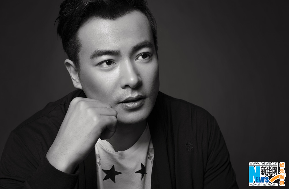chinese actor yu bo poses for fashion shots