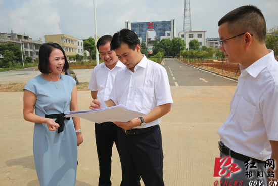 访项目,问进度,谈发展,议思路,8月8日上午,湖南省祁阳县委副书记,县长