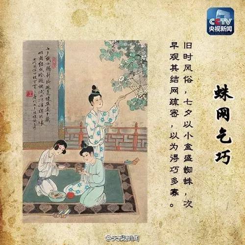 七夕的传统习俗