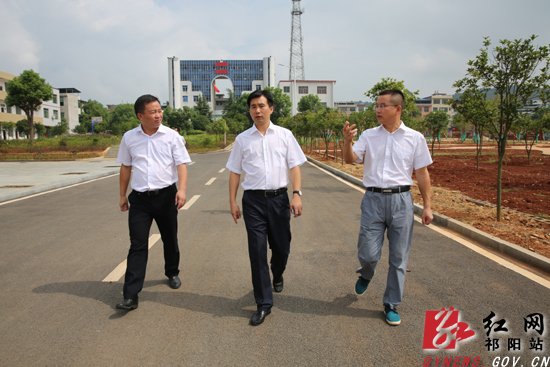 访项目,问进度,谈发展,议思路,8月8日上午,湖南省祁阳县委副书记,县长