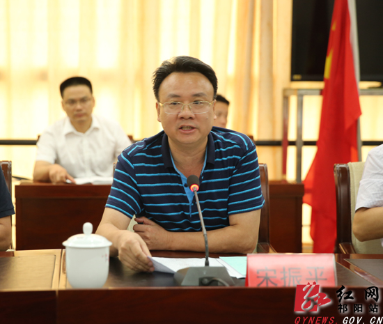 县委副书记,县长候选人金彪讲话湖南省祁阳县委书记周新辉讲话会议