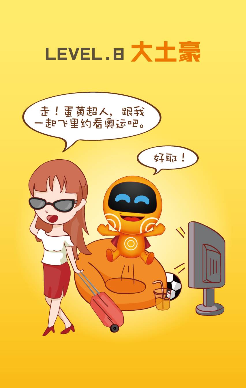 蛋黄超人告诉你看奥运你是哪一种level