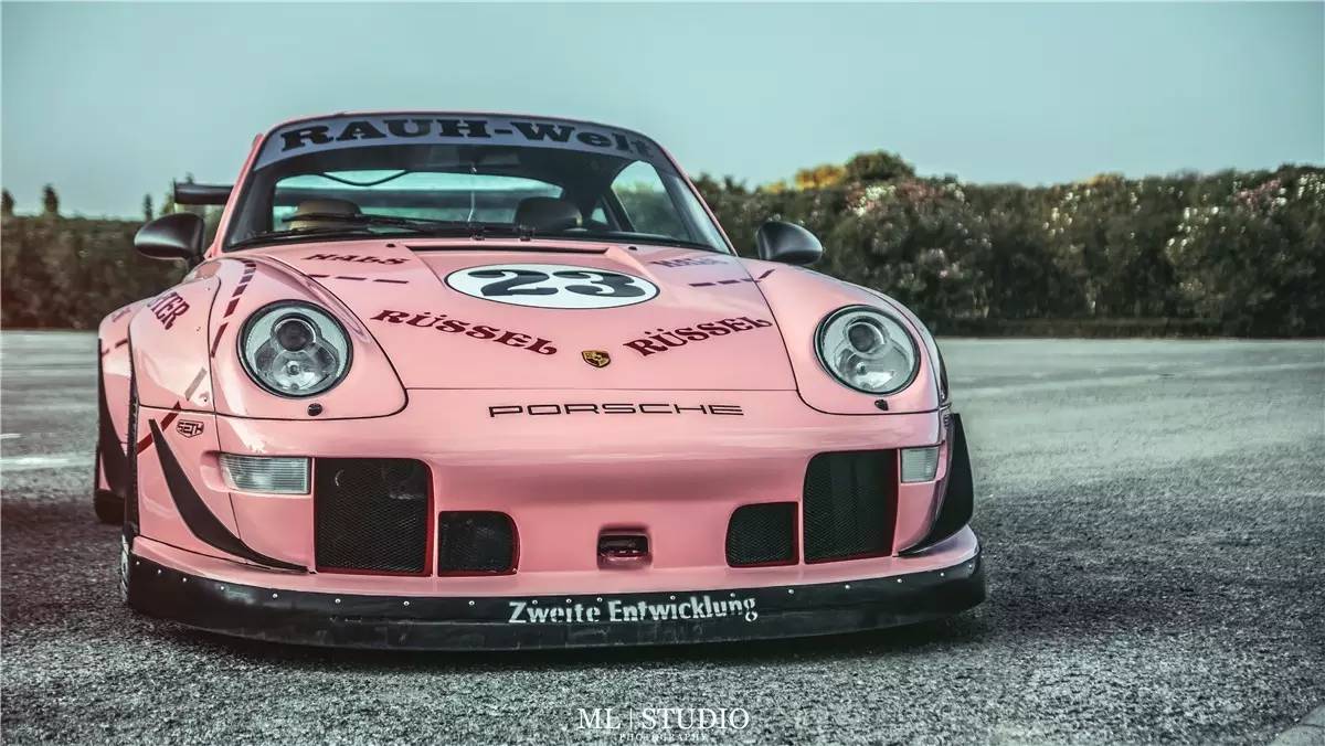 rwb 993 经典pinkpig涂装 大爱粉猪