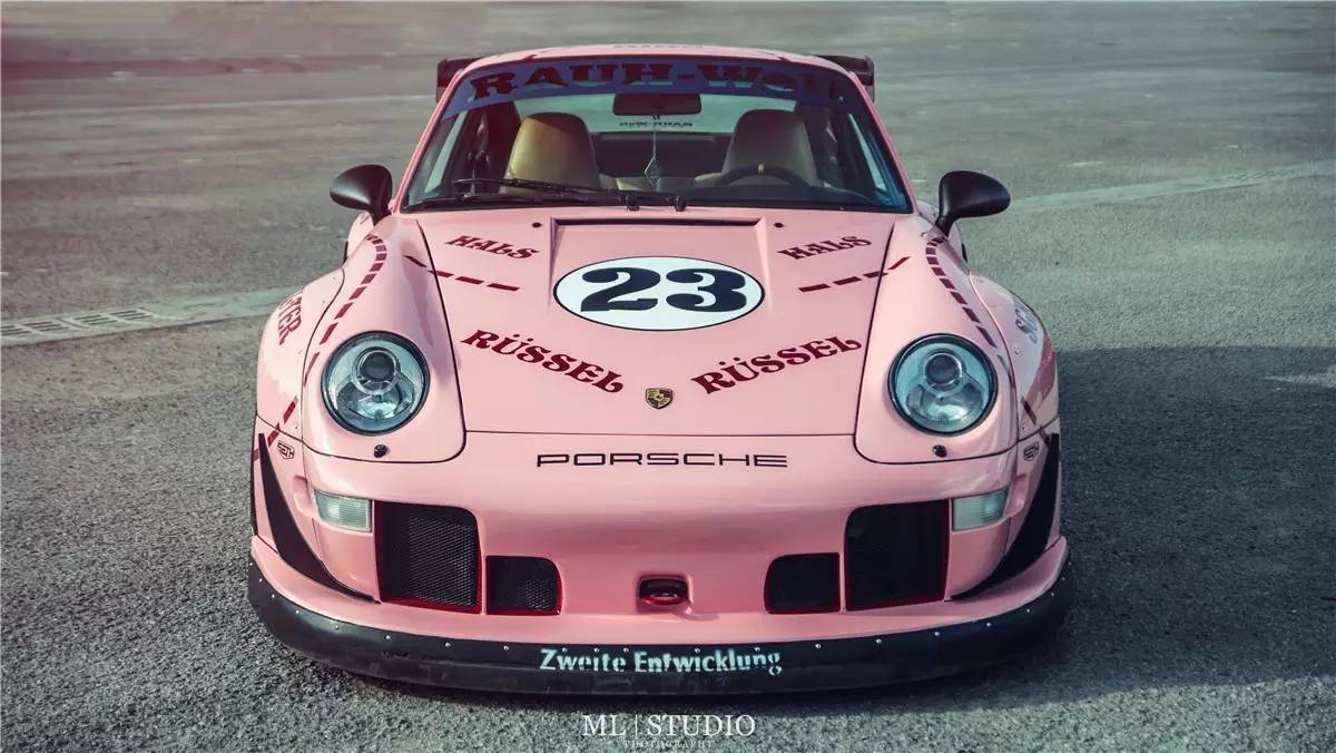 rwb 993 经典pinkpig涂装 大爱粉猪