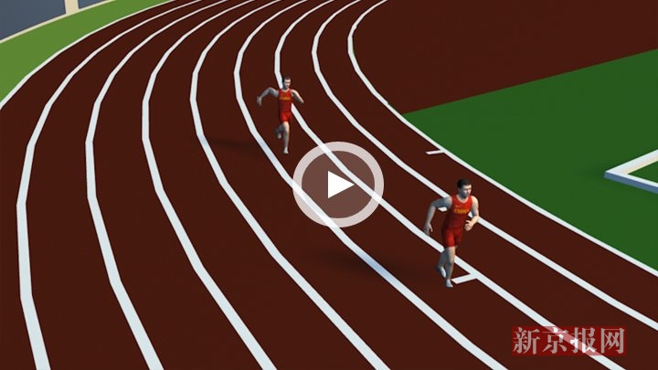 3d:4×100米传递接力棒 哪种姿势最好用?