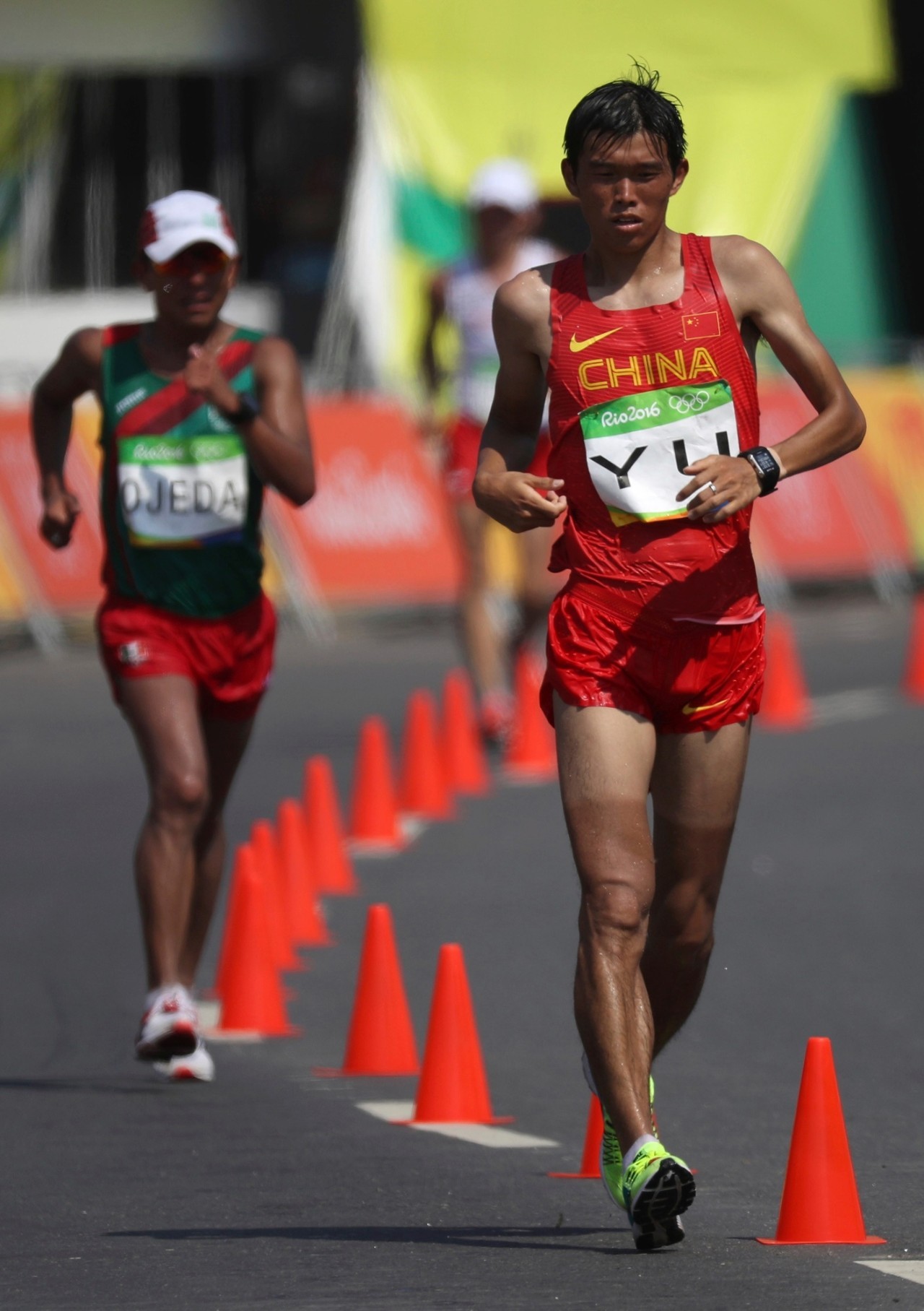 男子50公里竞走 于伟位列第四