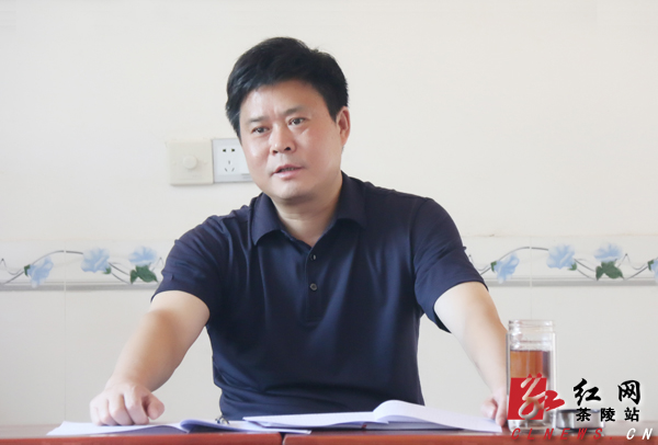 彭新军:坚持"五个确保"实现脱贫攻坚落地见效