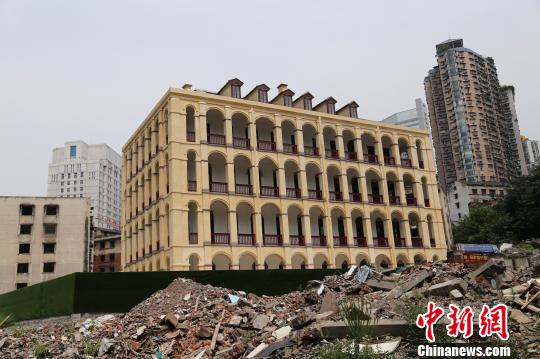 重庆法国领事馆旧址已修复完成布展后将对外开放图