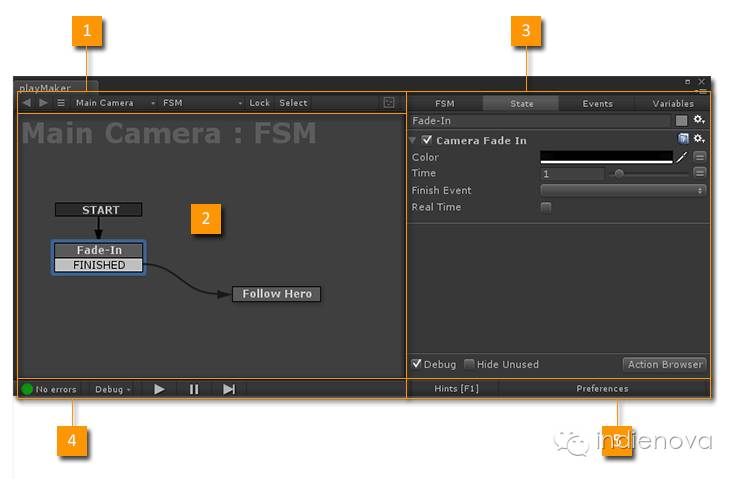 Unity可视化编程插件PlayMaker使用心得-02