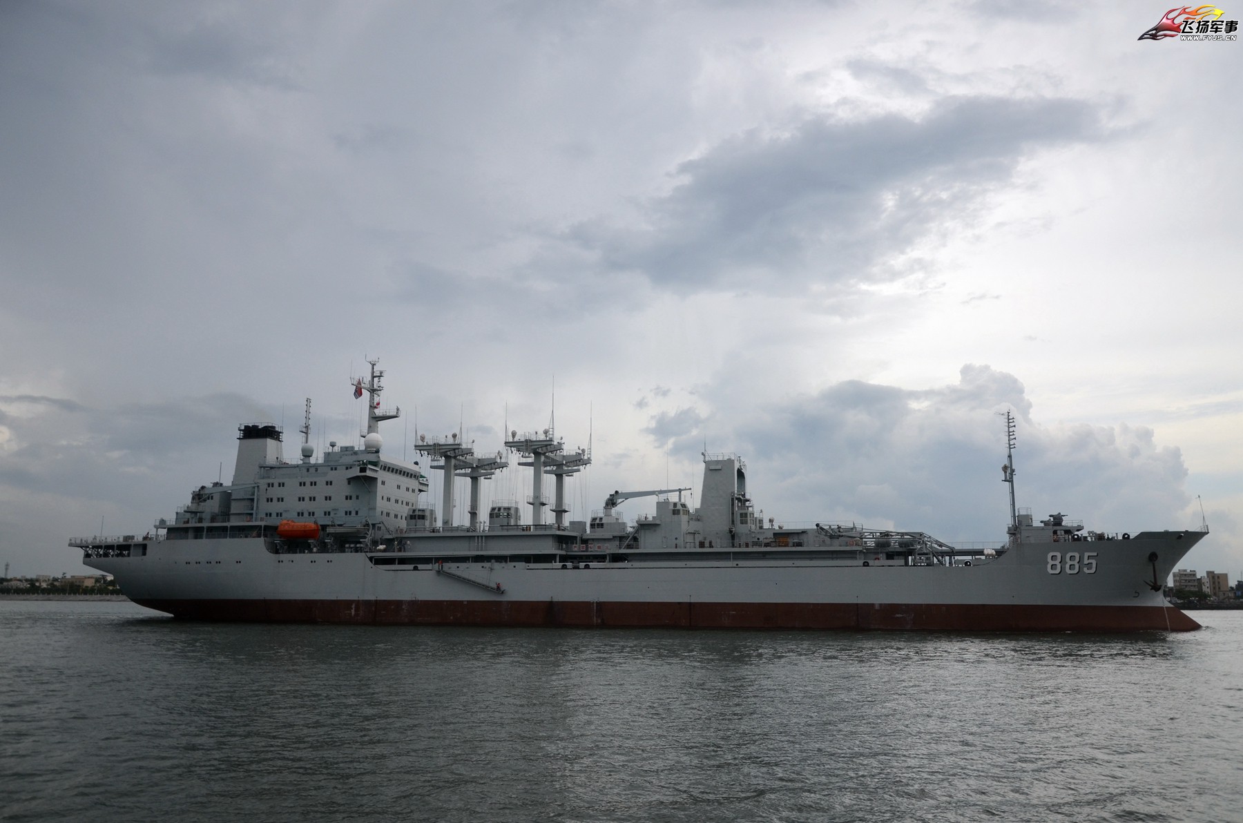 直击中俄海军南海练兵中国舰艇担任蓝军假想敌