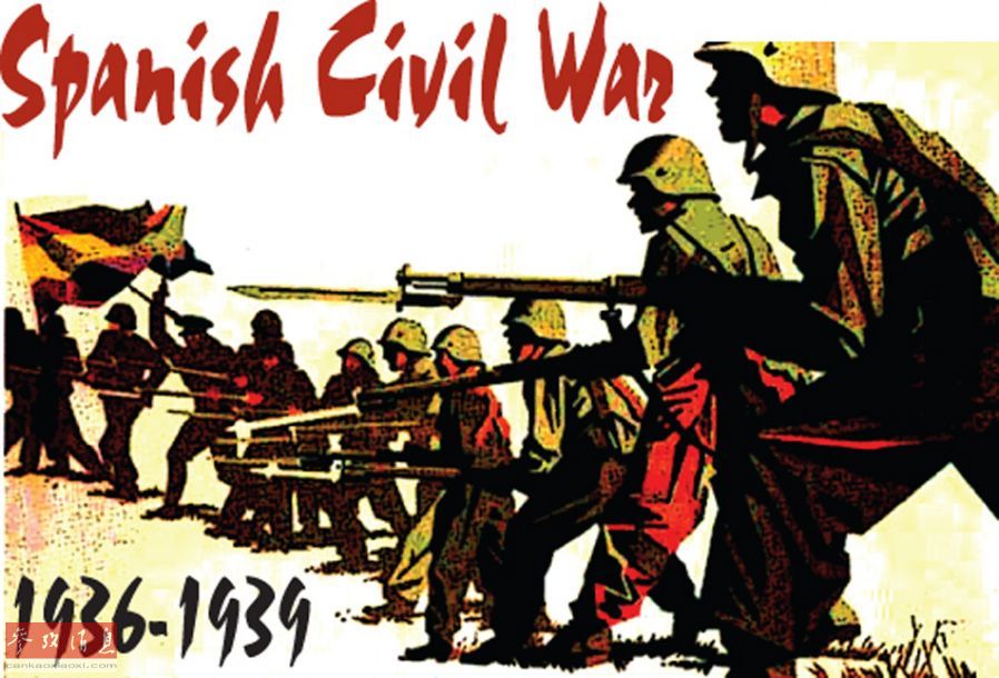 点击图片进入下一页西班牙内战宣传画.