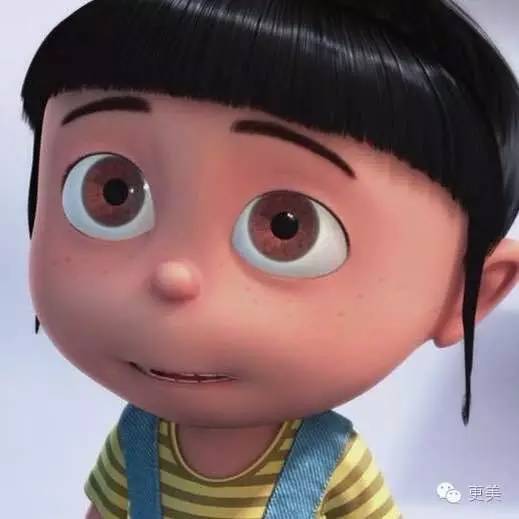 神偷奶爸中除了贱贱的小黄人,这个有雀斑的小女孩也萌化了我们的心.