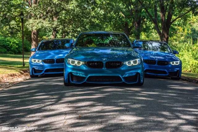 宝马M3四兄弟 哪一抹蓝才是你的最爱？