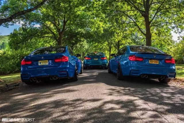 宝马M3四兄弟 哪一抹蓝才是你的最爱？