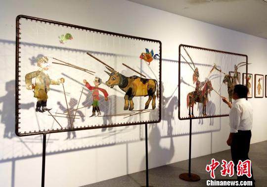 皮影展览