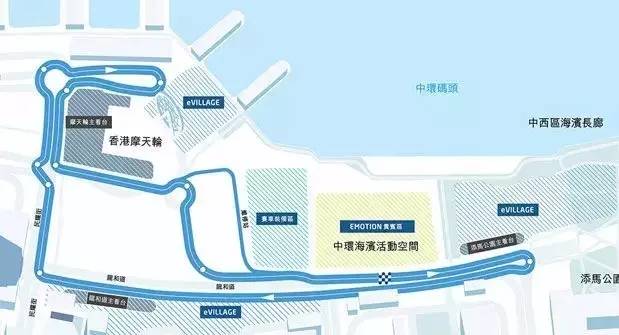 香港中环飙车 这些电动车很大胆