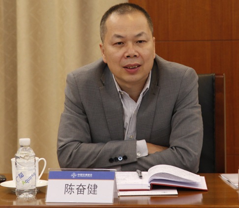 国资委提名陈奋健为中交集团总经理人选