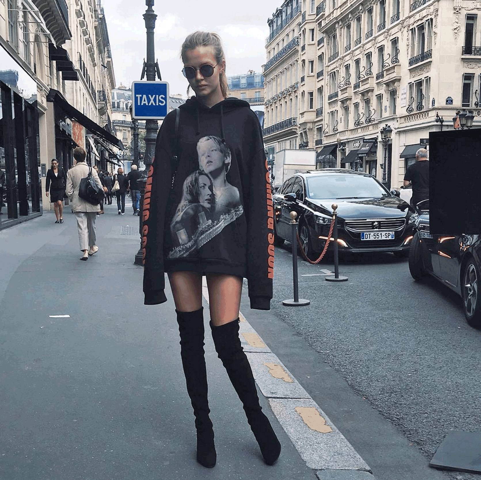 anny:时髦力max的貌美卫衣,一年四季都能穿!