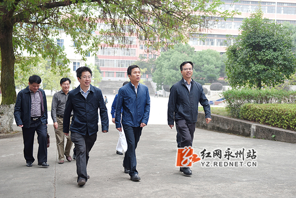 永州零陵区:吴恢才一行到湖南科技学院调研