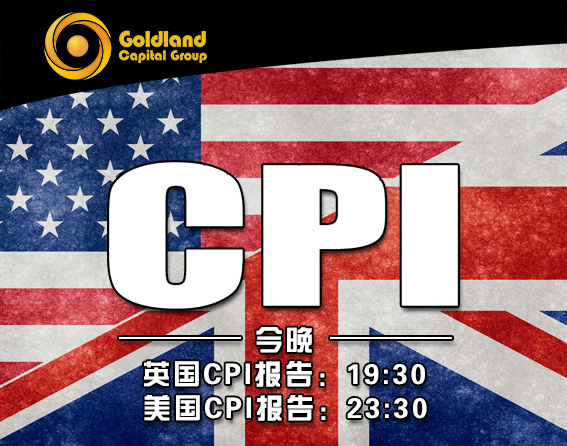 今日关注英美两国的cpi数据,时间分别为19:30以及23