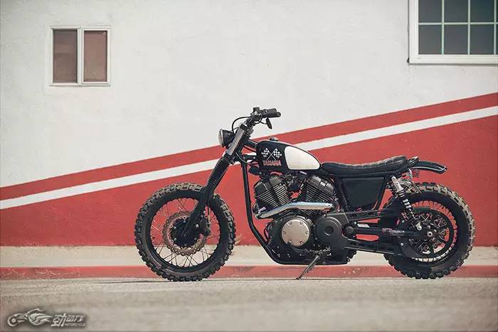 海外改装赏析：Brat Style的雅马哈SCR950