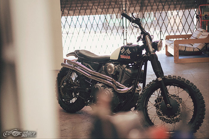 海外改装赏析：Brat Style的雅马哈SCR950