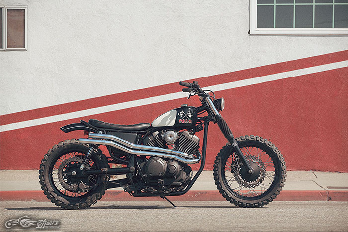 海外改装赏析：Brat Style的雅马哈SCR950
