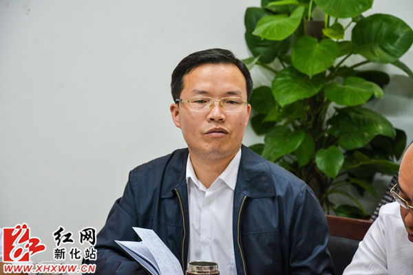 县委副书记,代县长左志锋讲话   红网新化县分站10月20日