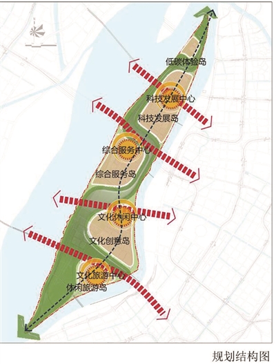 江心洲"生态科技岛"新版规划出炉