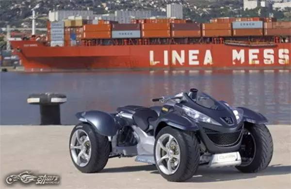 不走寻常路 氢燃料摩托车