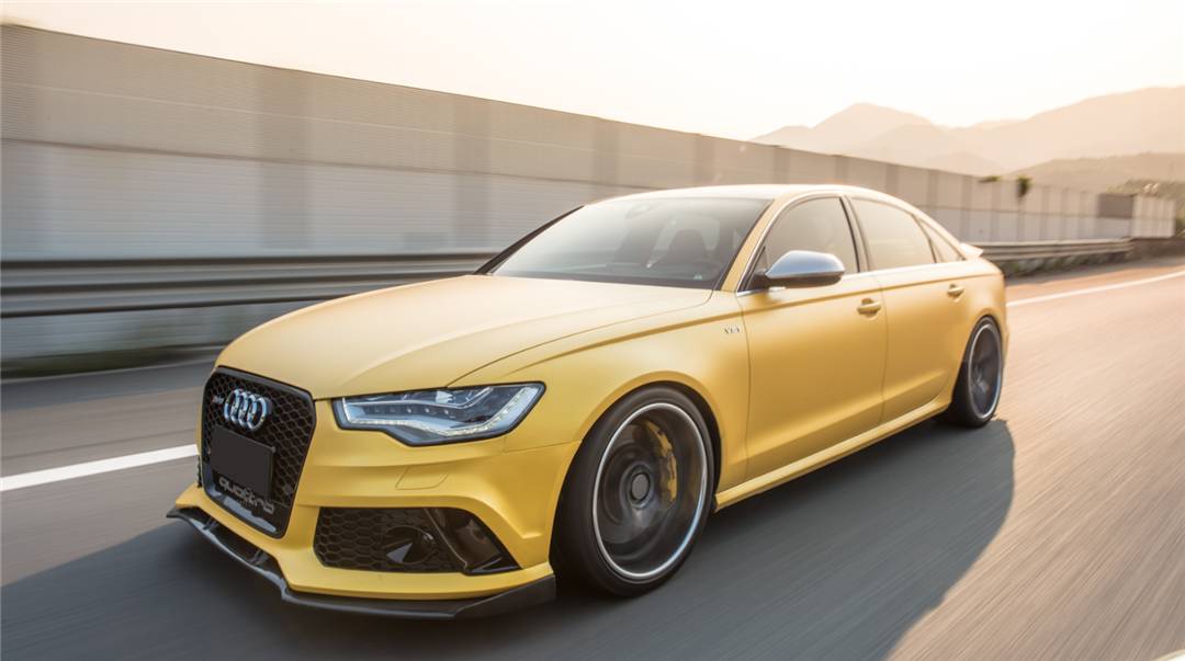 花50万改装奥迪A6L 大哥RS6看到后怂了