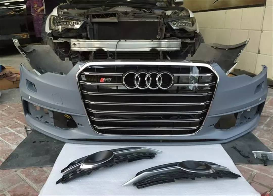 花50万改装奥迪A6L 大哥RS6看到后怂了