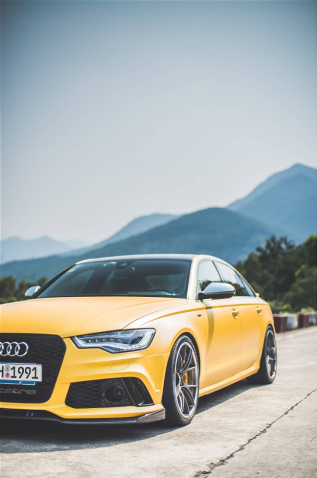 花50万改装奥迪A6L 大哥RS6看到后怂了