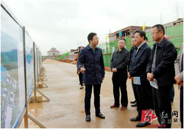 黎石秋听取沅江重大项目建设情况汇报