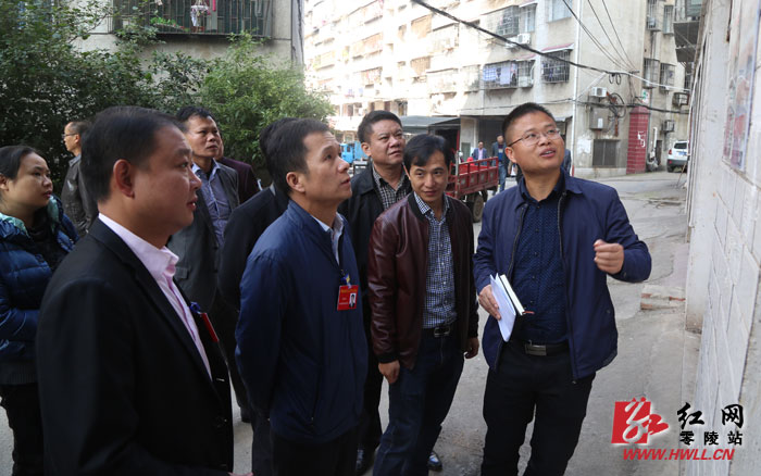 陈斌 吕艳芳)11月5日上午,湖南省永州市零陵区委副书记,代区长吴恢才