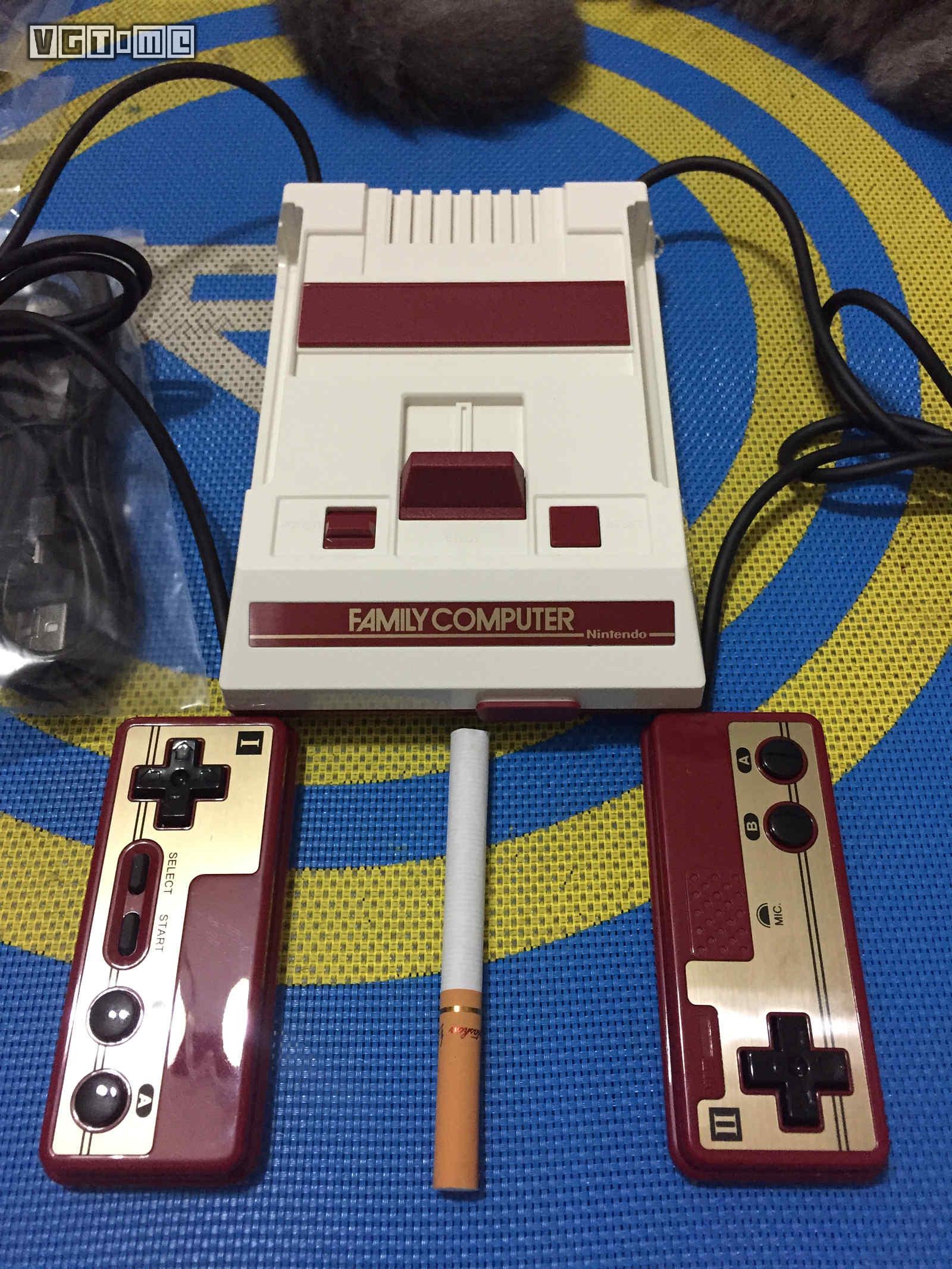 任天堂迷你fc开箱图片与使用感想