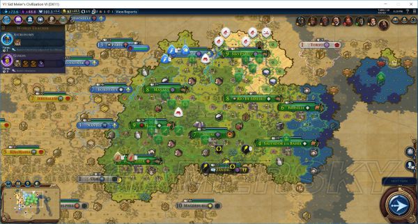 文明6巴西神级盘古大陆打法战报巴西攻略