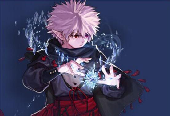 浓浓的傲娇正太气息,也被大家称为冰受,但是不可否认冰结确实很帅