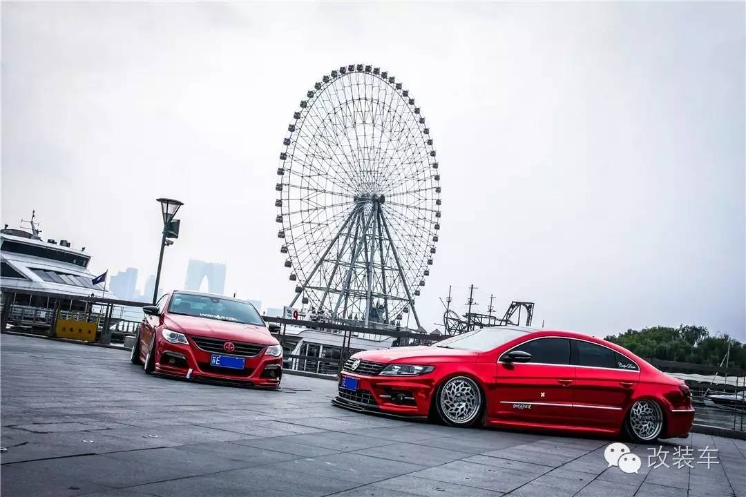 闪到眼睛的电镀红 大众新CC改装案例