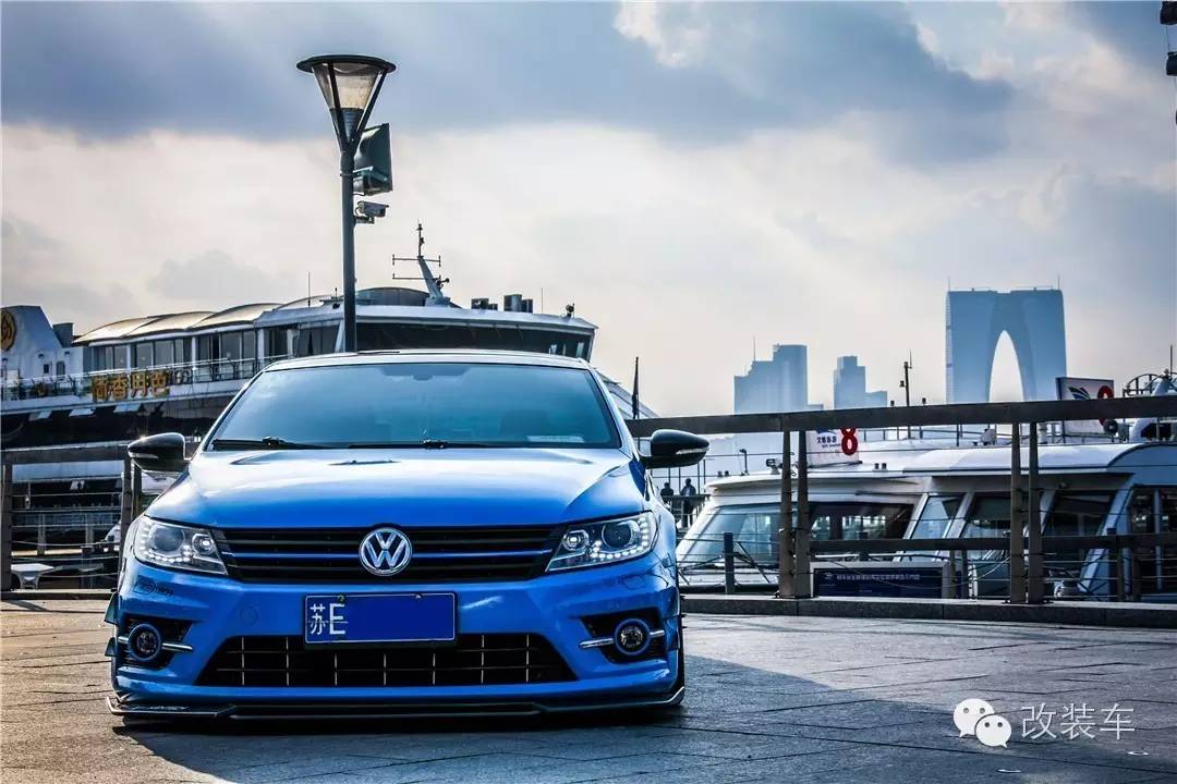 闪到眼睛的电镀红 大众新CC改装案例