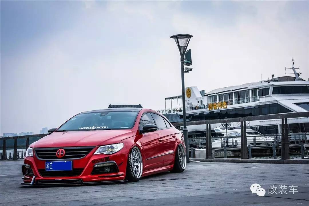 闪到眼睛的电镀红 大众新CC改装案例