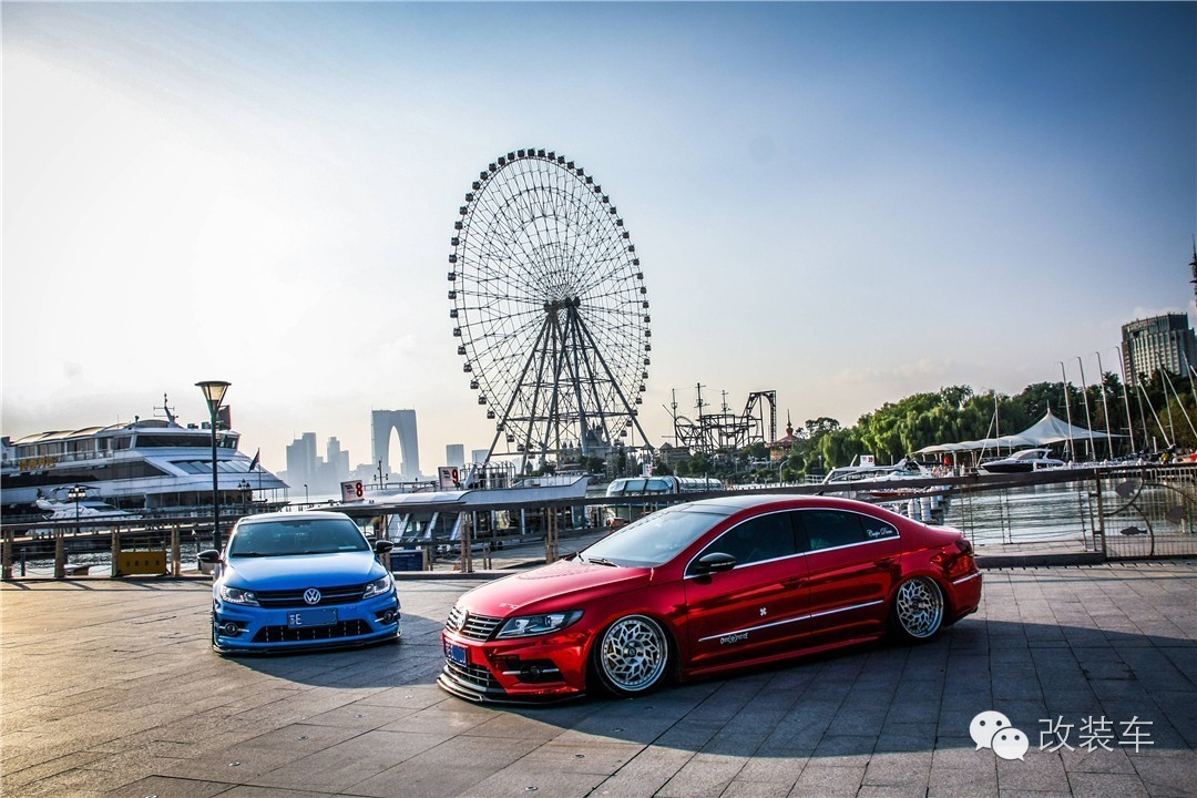 闪到眼睛的电镀红 大众新CC改装案例