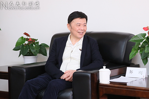 靳诺书记 刘伟校长会见邹刚校友一行
