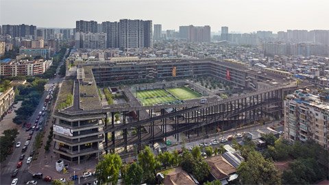 刘家琨作品《西村·贝森大院》 摄影:存在建筑-建筑摄影