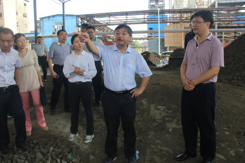 7月25日,中央第六环境保护督察组检查广西南丹南方有色金属有限公司